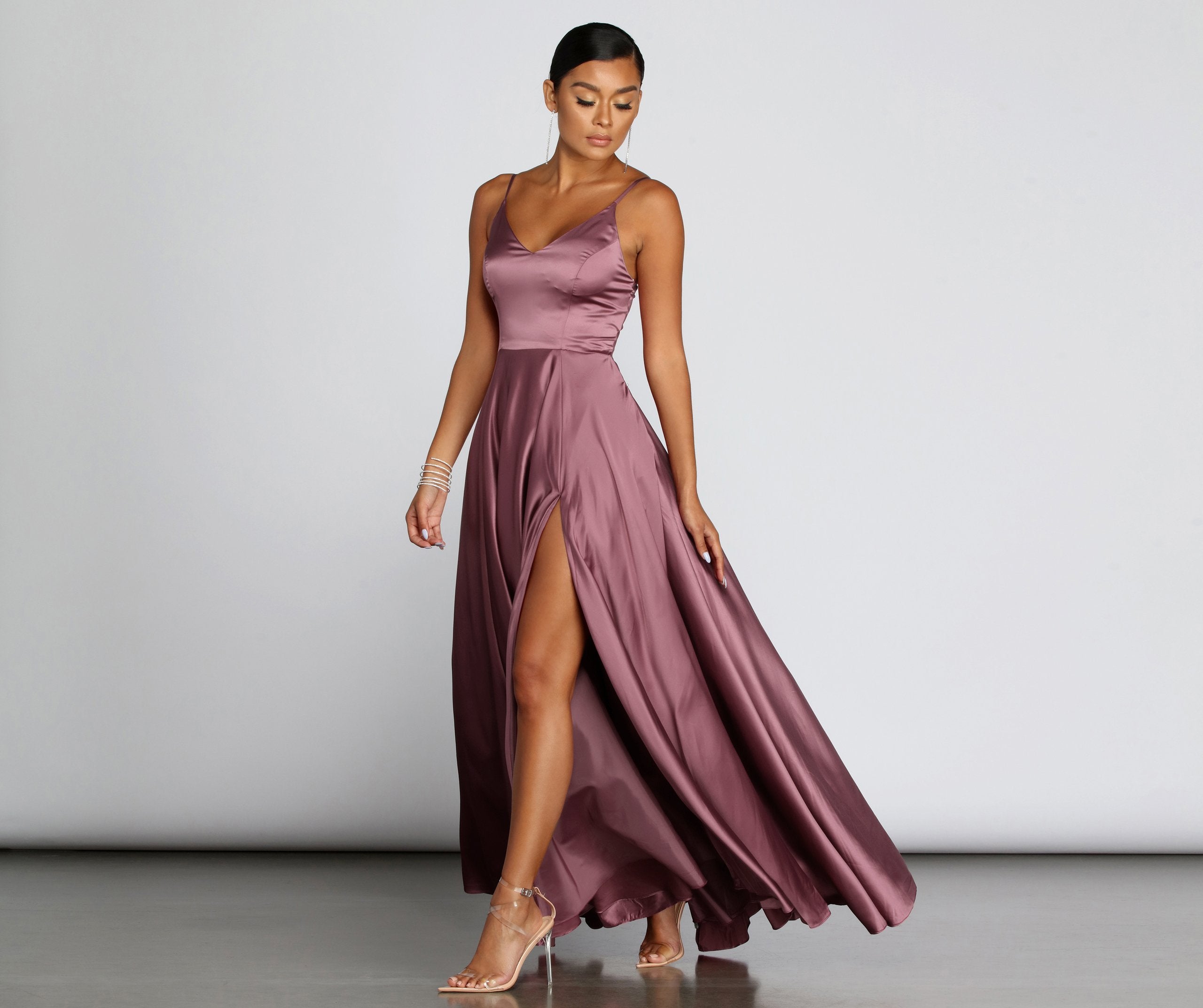 Juliet Formal High Slit Dress – FairyPrile